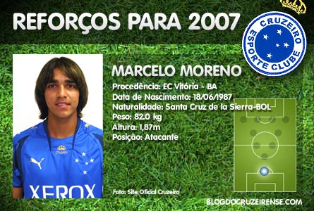 Contratações para 2007: Marcelo Moreno